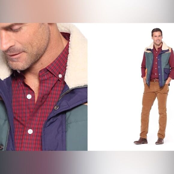 Club Room Men's pants Stretch Corduroy Pants Brown, men jeans 34W/30L - Picture 5 of 7